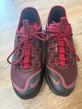 Nike Men's Air Max Sneakers - Burgundy and Black